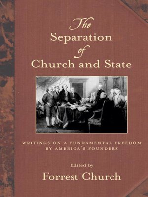 cover image of The Separation of Church and State